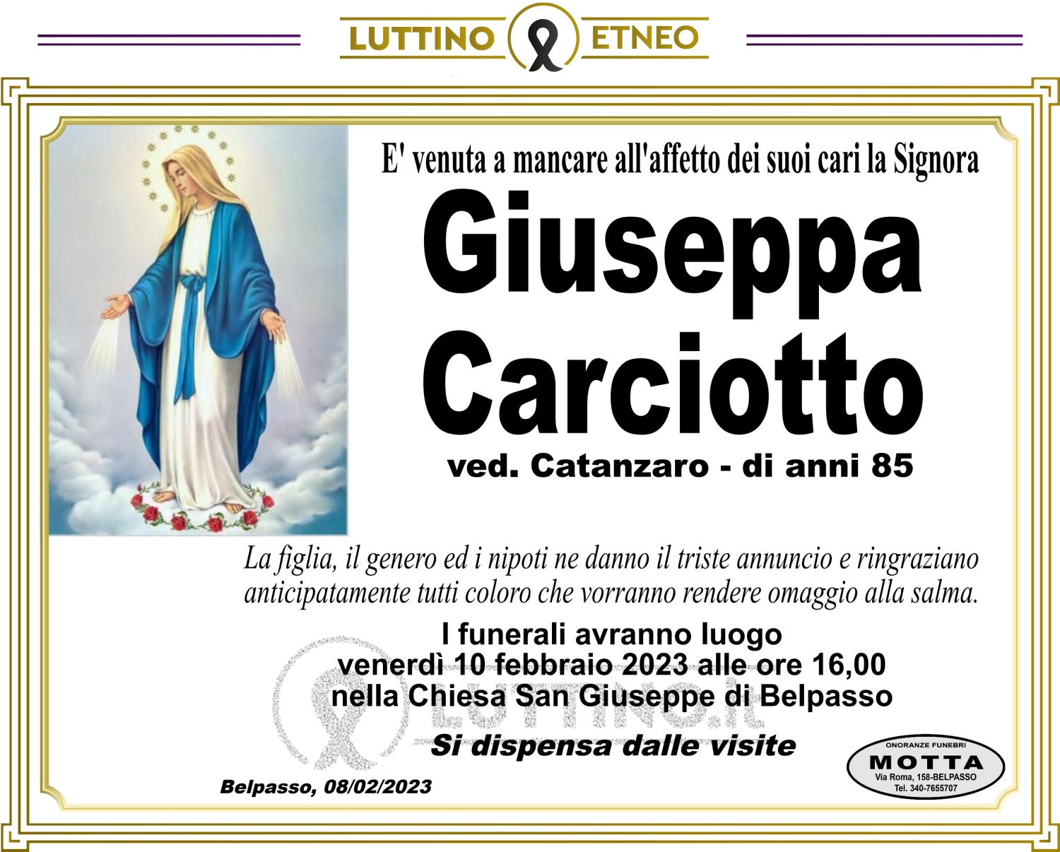 Giuseppa  Carciotto